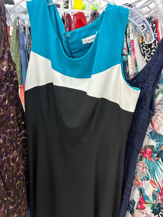 Calvin Klein Dresses & Skirts - Calvin Klein Turquoise Sheath Dress